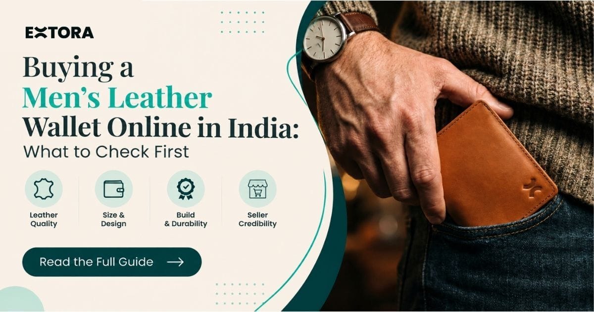 Mens Leather Wallet Online in India